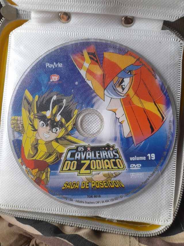 Coleção Cavaleiros do Zodíaco DVD s,30 Originais e 3 não sao - Foto 3