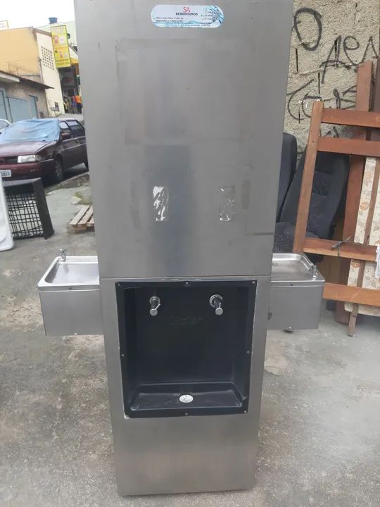 Filtro da Líder 100 litros 02 torneiras 02 bebedores