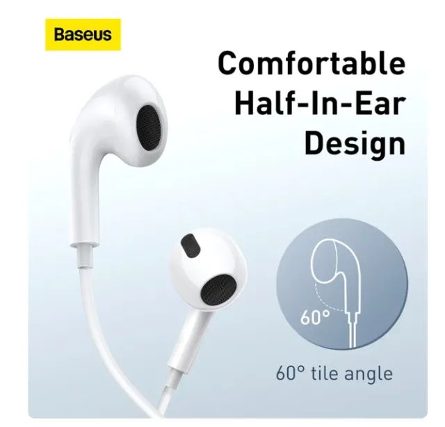 Fone de ouvido com microfone Encok H17 Baseus - Foto 4
