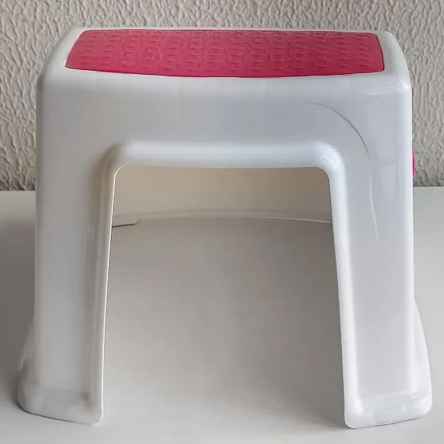 Degrau Banquinho Escadinha Infantil Dois Degraus de Apoio - Foto 4