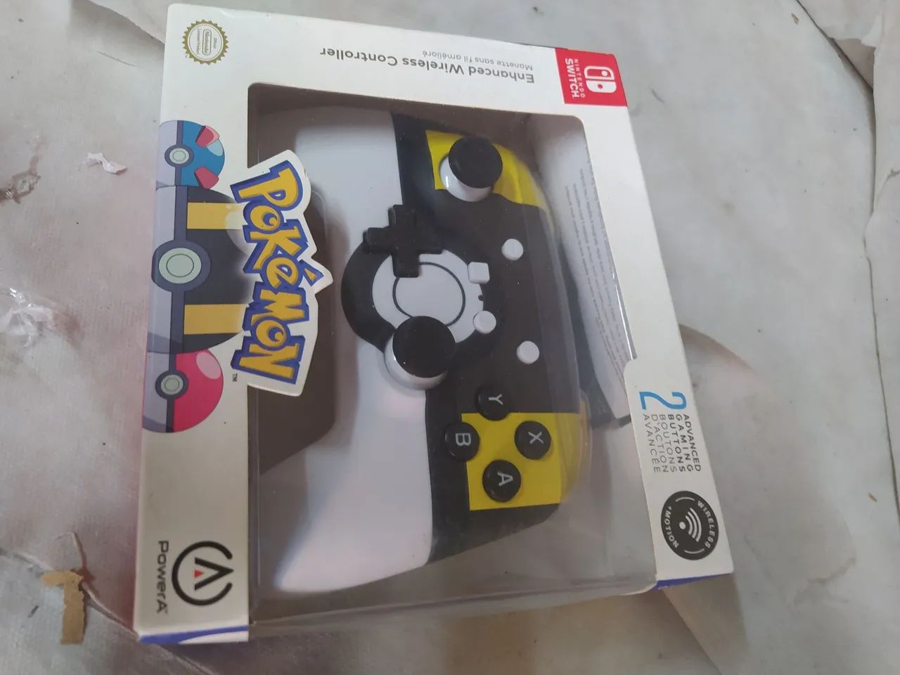CONTROLE NINTENDO SWITCH POKÉMON RARO 