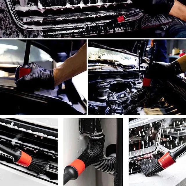 Kit pincel detalhamento automotivo  - Foto 2