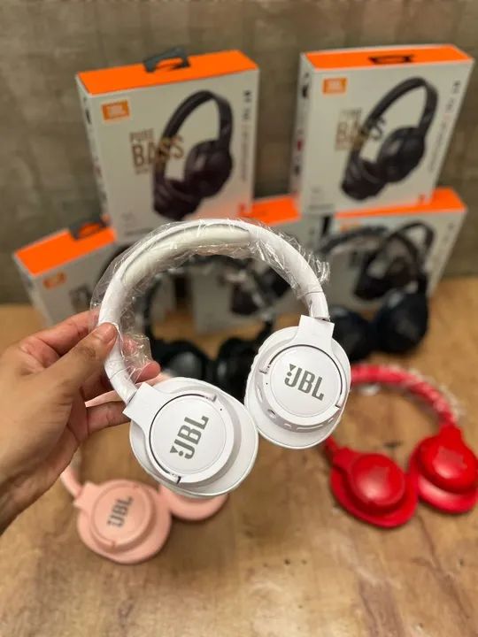Fone de Ouvido Bluetooth JBL Tune 760 Pure Bass Novo - Garantia - Foto 3