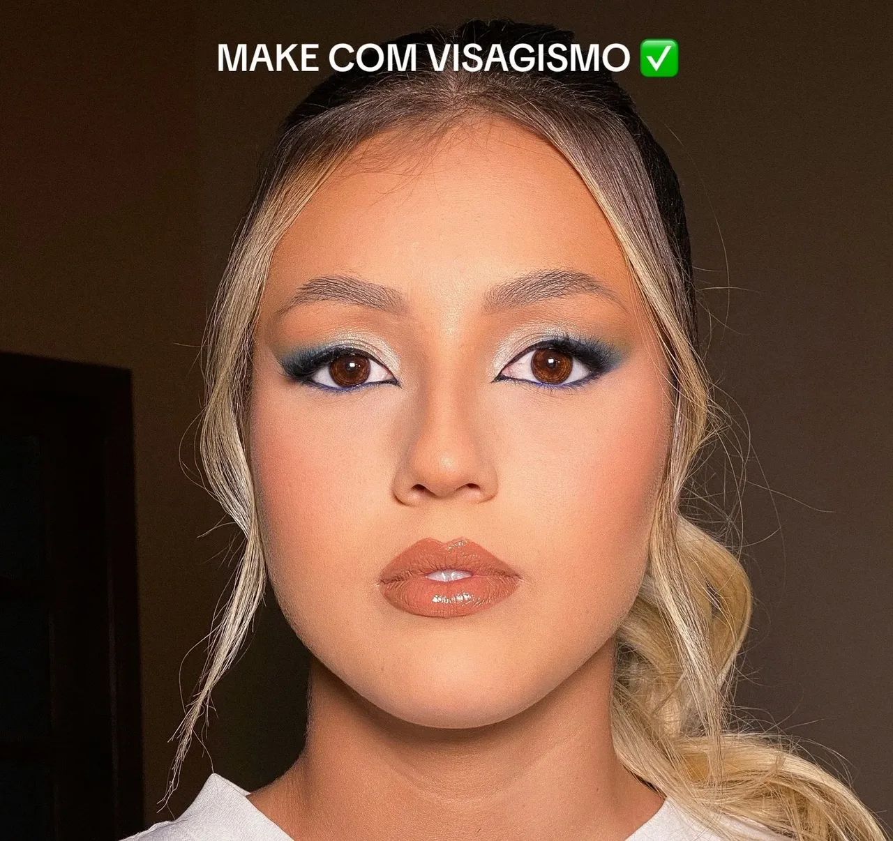 Maquiagem com visagismo profissional a domicílio 
