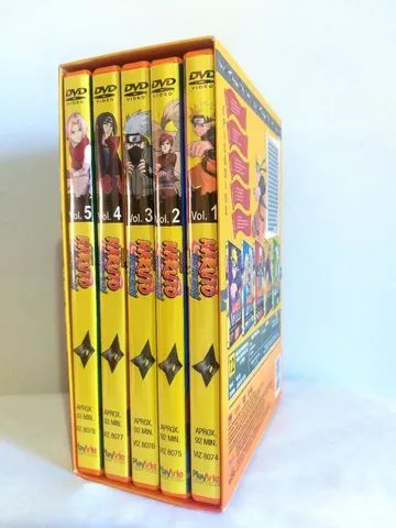 Dvd Naruto Shippuden Box 1 - 1º Temporada, Original Play Arte