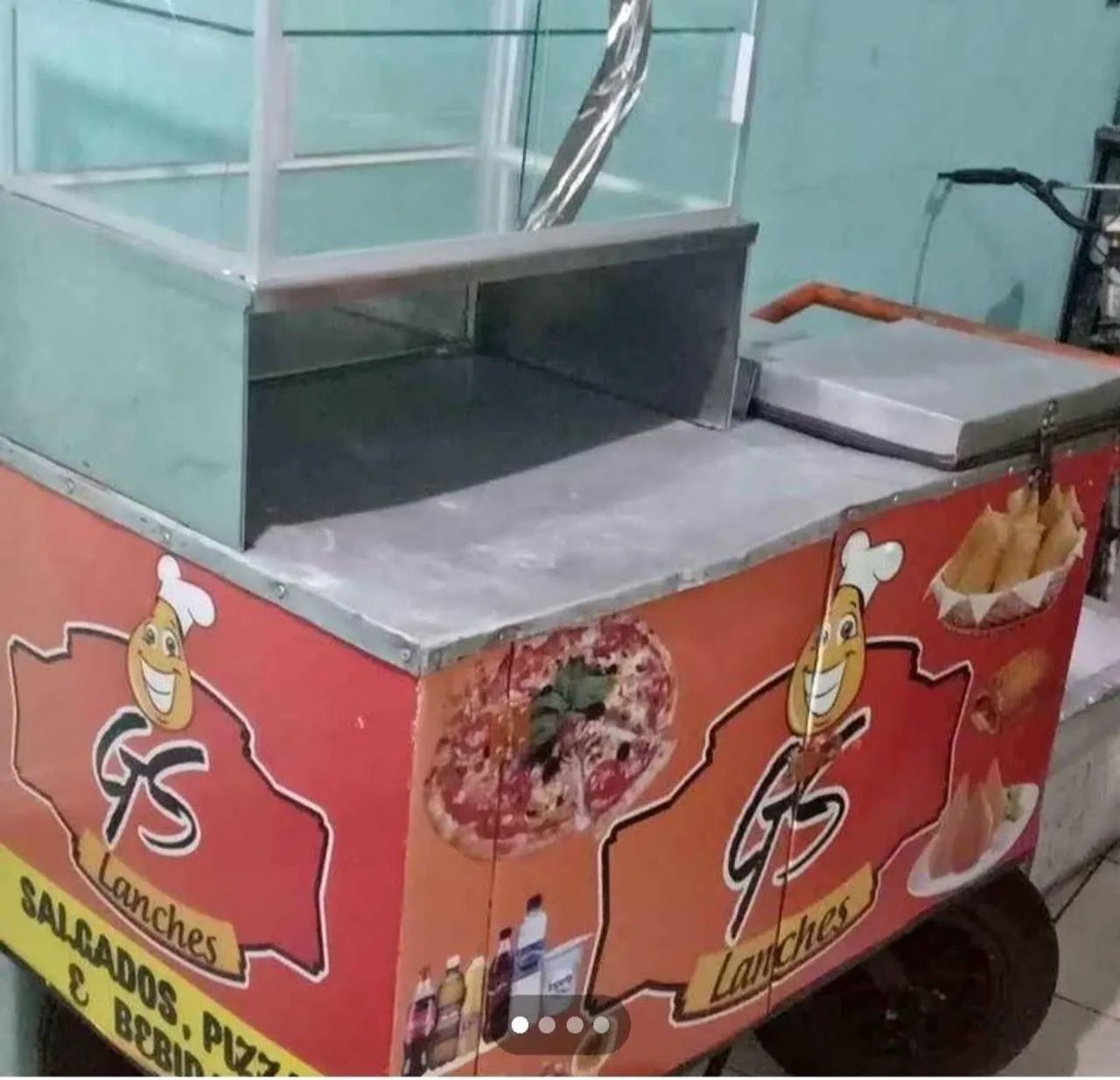 Tenho esse carinho de lanche pra vender 