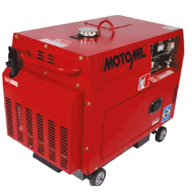 Gerador Diesel 5 Kva Mono 60hz 110/220 Mdg-5000ats Motomil + Ats Personalizado 100% Auto