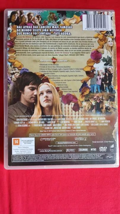 DVD - ACROSS THE UNIVERSE  -  ( 2007 )  - Foto 2