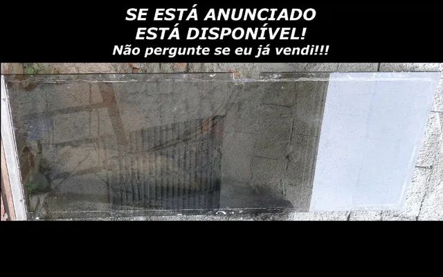 Tampo de vidro temperado LEIA o anúncio - Foto 2