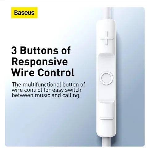 Fone de ouvido com microfone Encok H17 Baseus - Foto 5