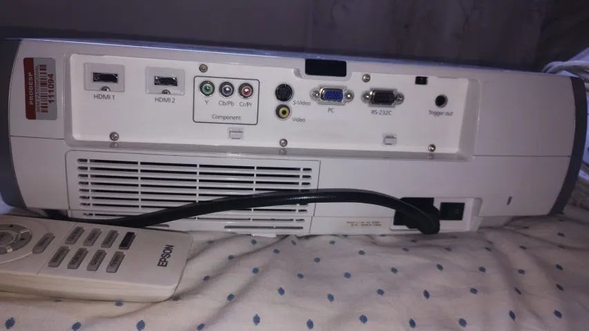 Epson Home Cinema 8350 Power Lite 3lcd Hdmi - C/controle e Case (Bolsa) - ACEITO TROCA! - Foto 5