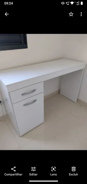 ESCRIVANINHA OU MESA DE COMPUTADOR NOVA NA CAIXA  - Foto 2