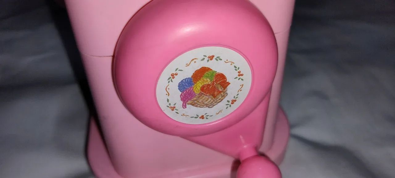 Brinquedo máquina de tricô Glasslite no estado  - Foto 3