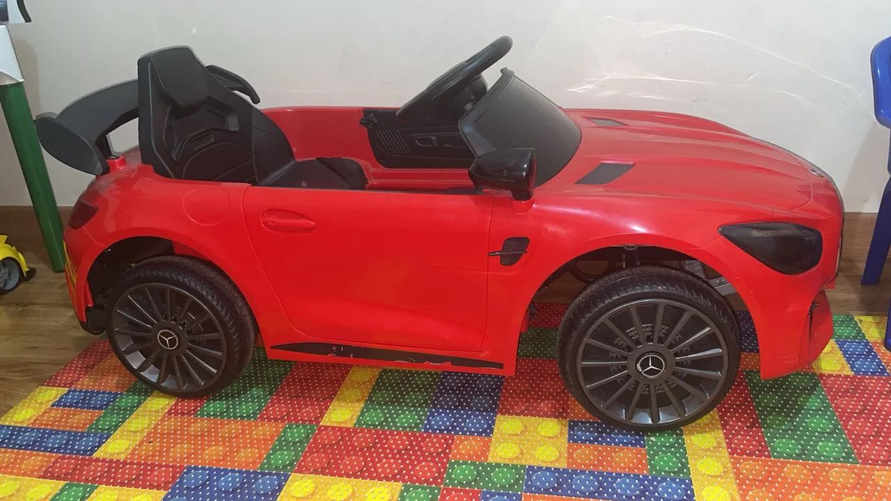 Carro Elétrico Infantil Vermelho - Foto 3