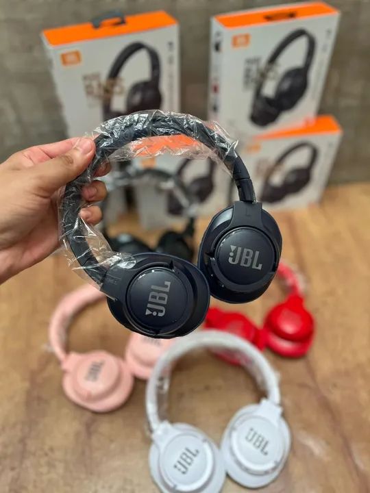 Fone de Ouvido Bluetooth JBL Tune 760 Pure Bass Novo - Garantia - Foto 4