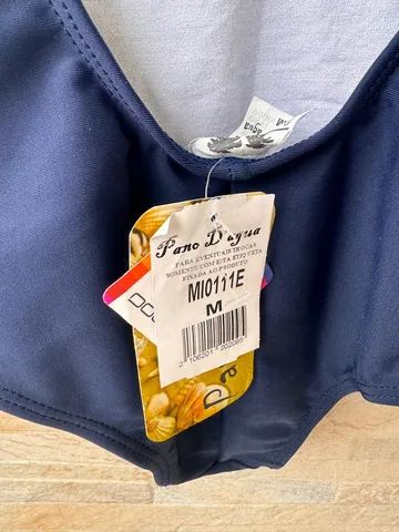 Maiô infantil azul e vermelho, tamanho M. - Foto 4