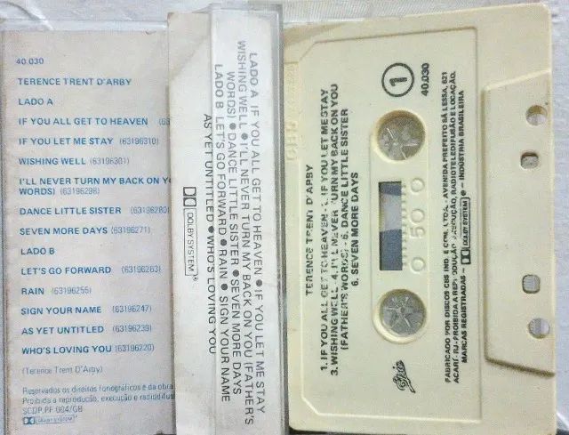 Fita K7, Terence Trent D´Arby. - Foto 3
