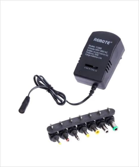 Fonte Universal Regulada 3V 4.5V 6V 7.5V 9V 12V DC com 7 Plugs 42W - Foto 2