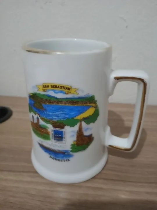 Caneca de cerâmica San Sebastián - Foto 2
