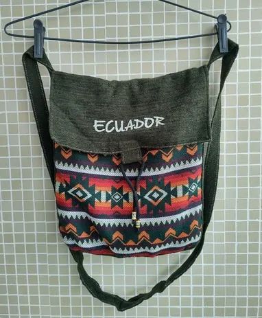 Bolsa de tecido - Equador 