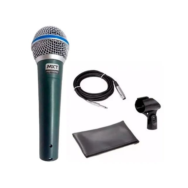 Microfone MXT Dinâmico PRO BTM-58A  C/ Cabo - AC2157