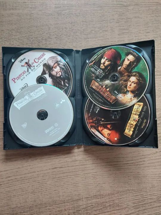 Piratas do Caribe - Edição Completa (4 filmes) - Foto 3