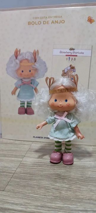 Boneca Bolo de Anjo coleção Moranguinho 