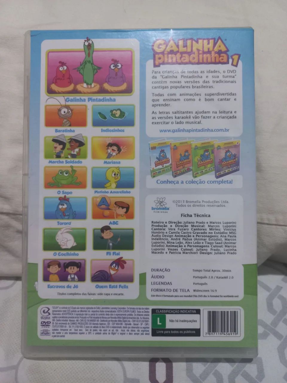 Dvd galinha pintadinha - Foto 2