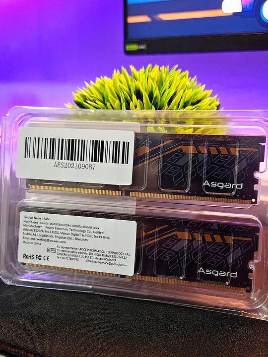 (NOVO) Memória RAM Asgard TUF Gaming 16GB (2x8GB), DDR4, 3200MHz - Foto 2