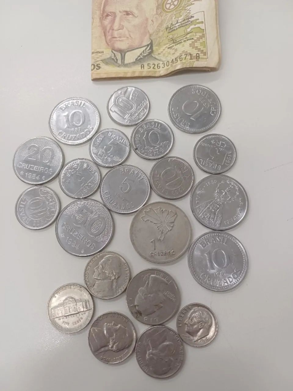  coleção de moedas antigas vários anos   - Foto 4