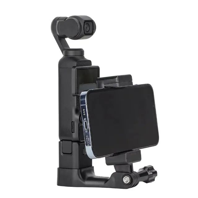 Dji Osmo pocket 3 Suporte frontal para celular, adaptador de tripé. - Foto 2