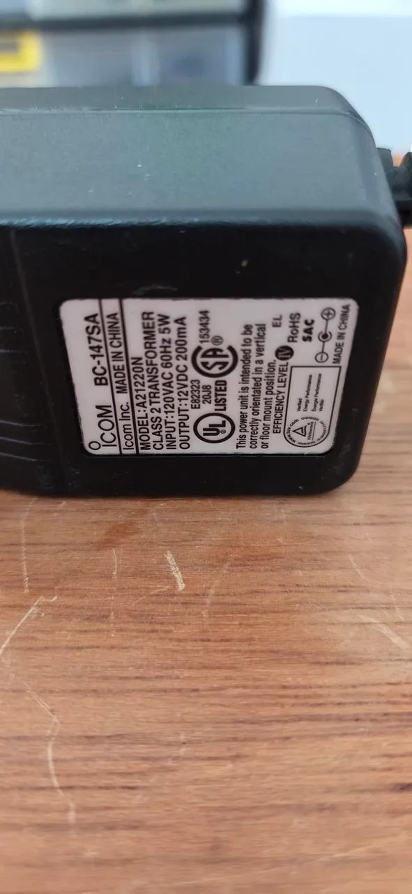 Icom BC-179 com BC-147SA - Foto 2