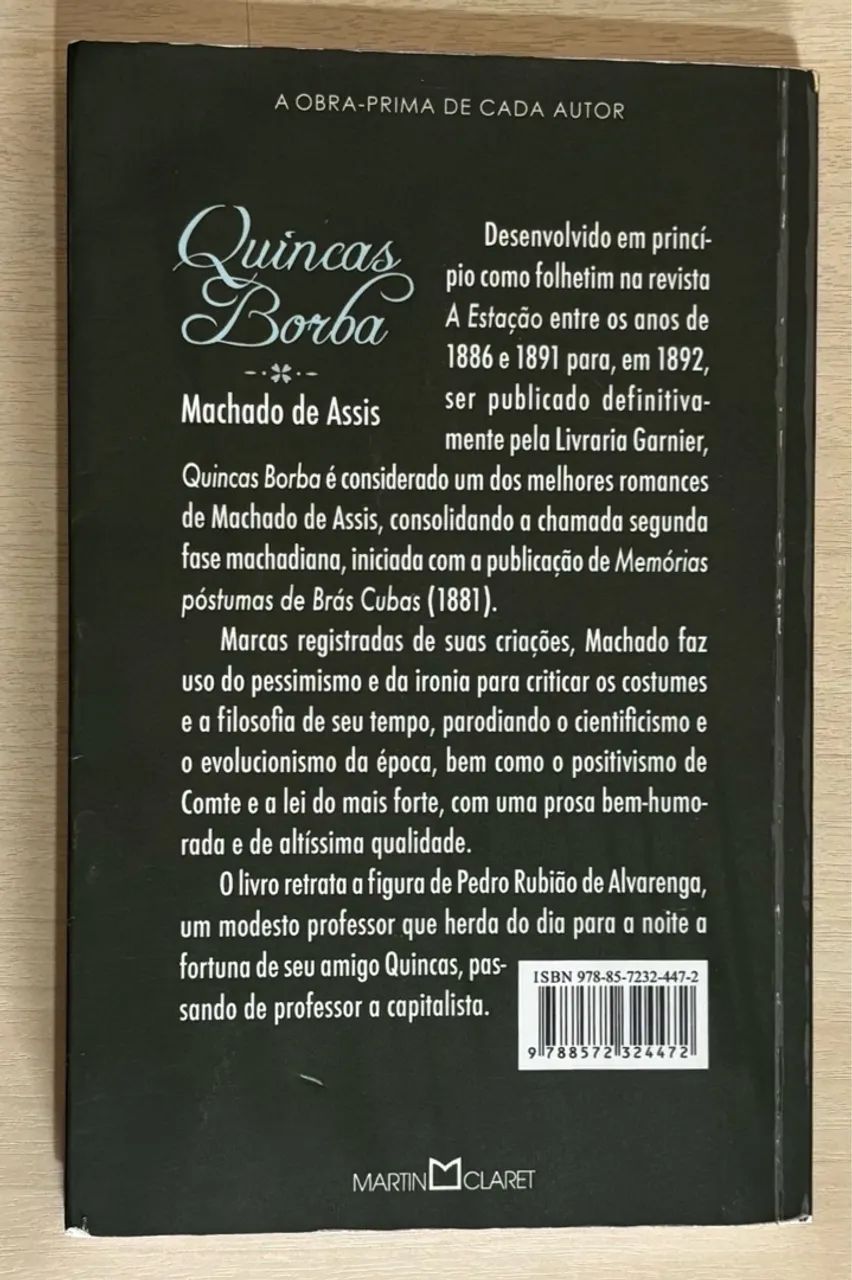 Quincas Borba - Machado de Assis - Foto 2