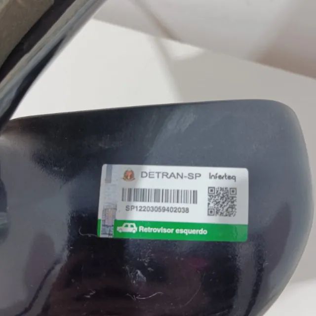 Retrovisor Esquerdo Manual Original Vw Santana Gl 1996 - Foto 4