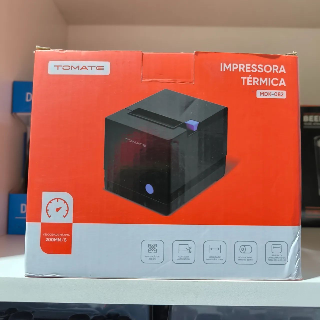 Impressora USB 80mm térmica 