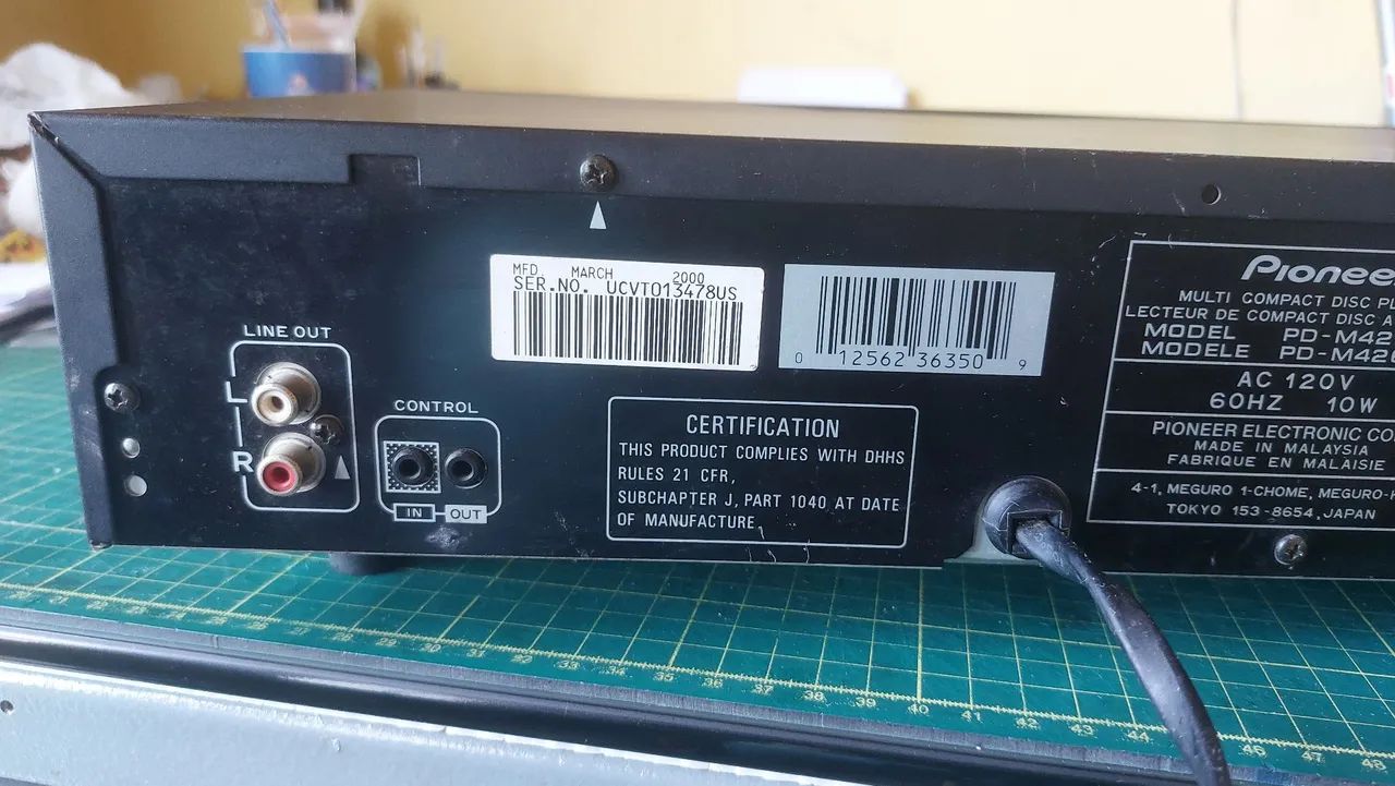 Leitor d  CD Pioneer  - Foto 4