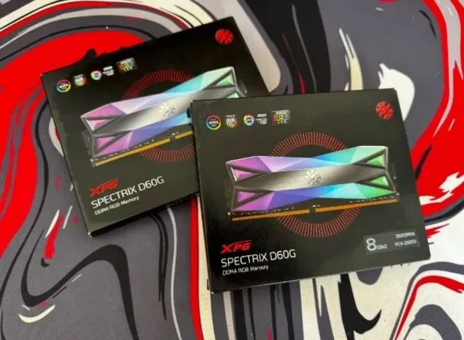 2x Memória RAM XPG Spectrix D60G RGB 16GB (2x8GB) 3600MHz DDR4 CL18 LINHARES - ES - Foto 2
