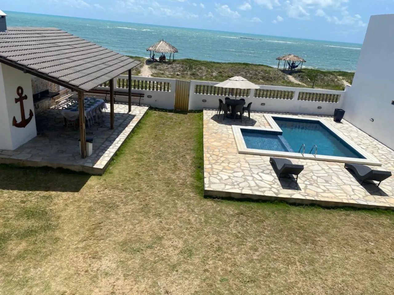 Casa pé na areia Baia da Traição!1.300,00/Noite