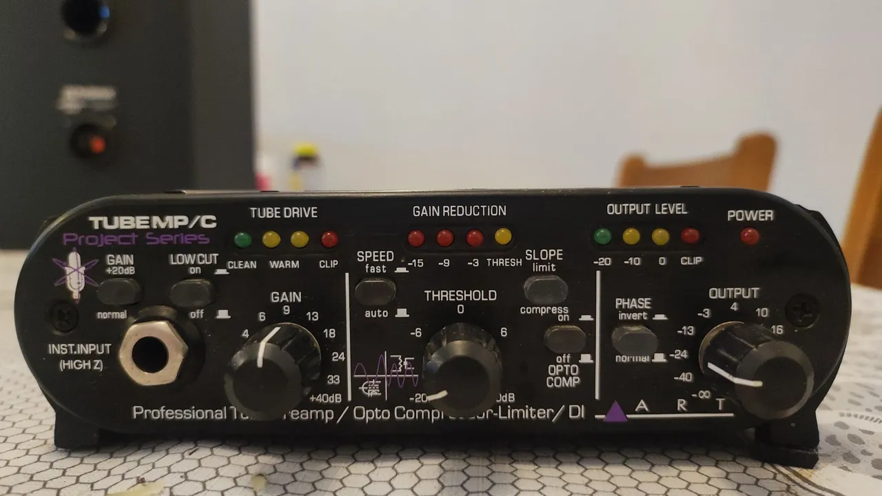 Pré-amplificador de áudio Tube MP/C Project Series