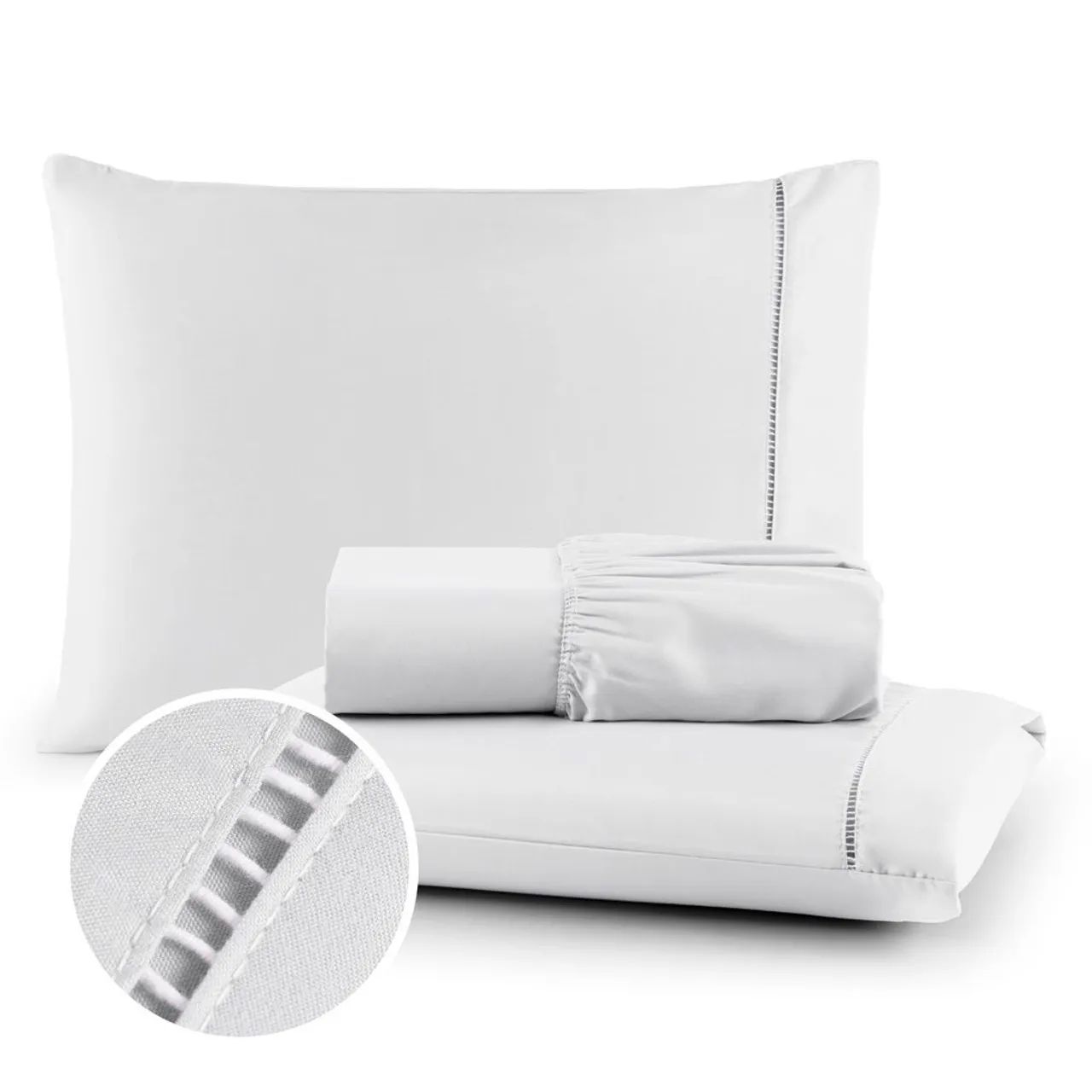 Lençol 400 fios cores variadas  - Foto 5