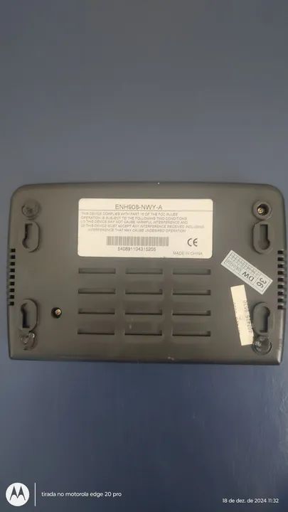 Roteador Motorola ENH908-NWY-A