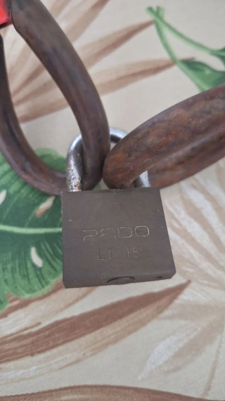 Cadeado de Bicicleta +trava