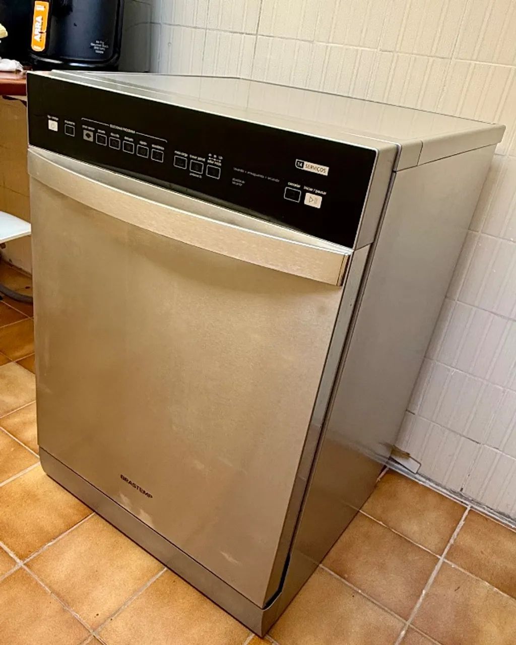 Lava-Louças 14 Serviços Inox 220V Brastemp