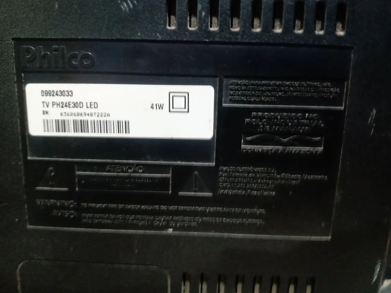Tv monitor Philco PH24E30D  24 polegadas - Foto 3