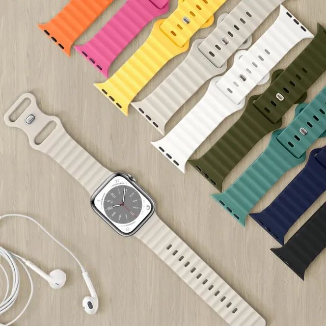 Pulseiras Para Relógios Inteligentes Smartwatch - Silicone, Metal, Tecido - Foto 5
