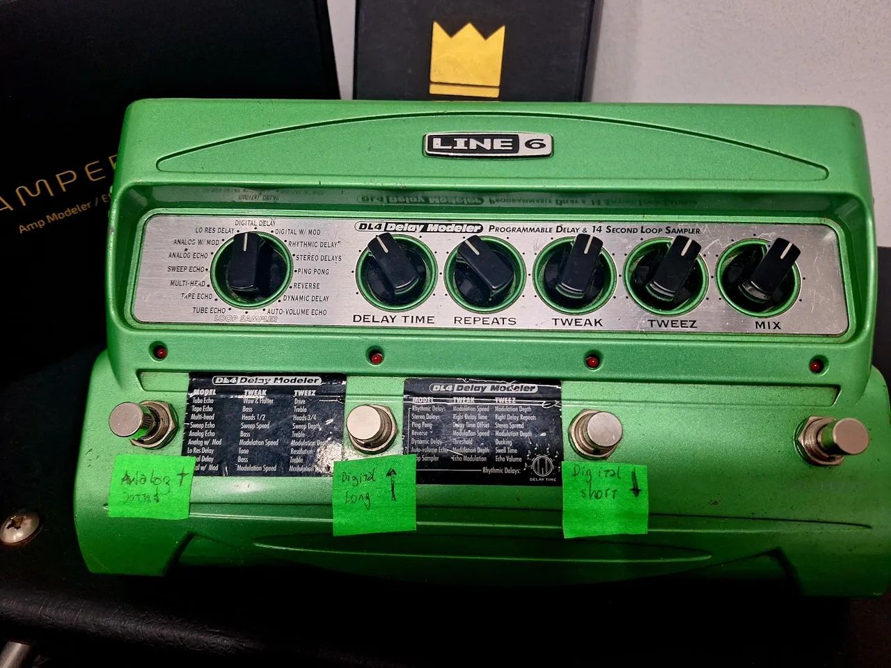 Line 6 DL4 Delay Modeler - Efeito Delay e Looper Profissional