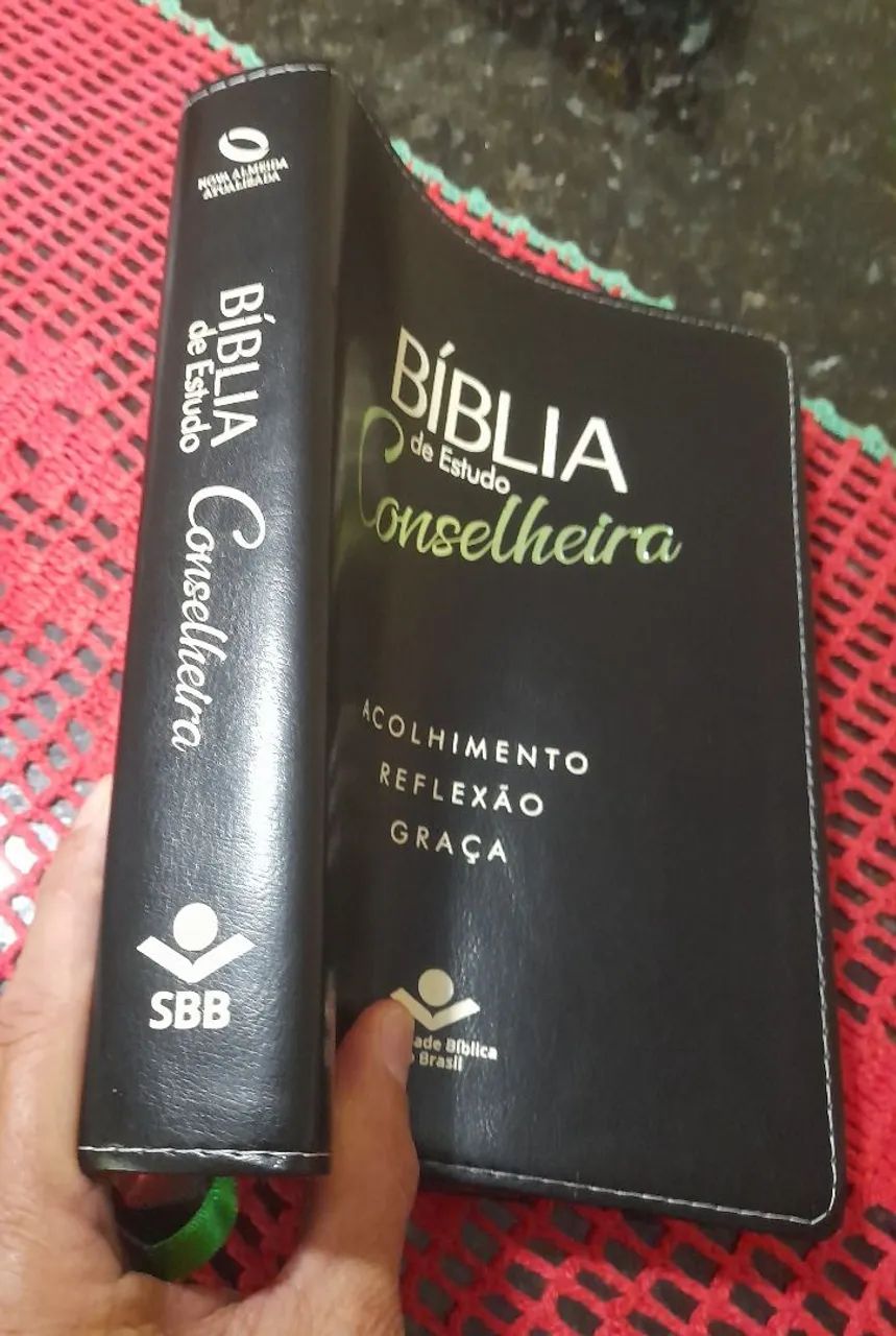 Bíblia de Estudo Conselheira - Capa luxo  - Foto 2