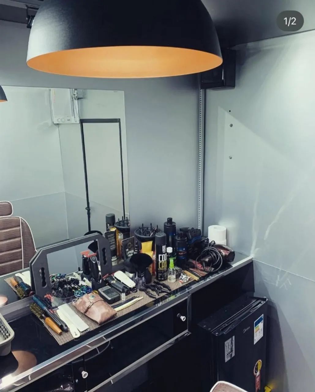 VENDO TRAILER COMPLETO PARA BARBEARIA E OUTROS - Foto 2