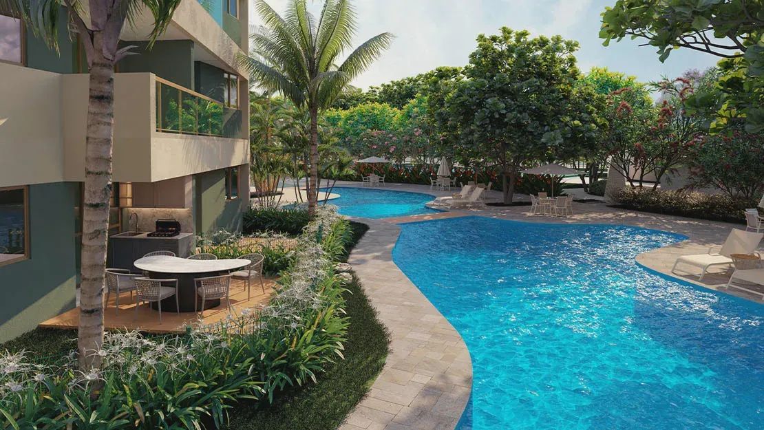 FLAT 26 m 1 quarto em Muro Alto -  My Beach Experience - Ipojuca - PE - Foto 5