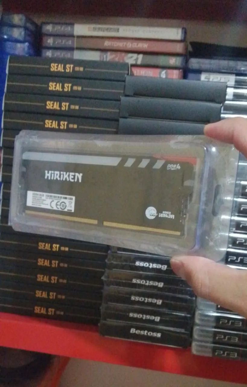 [NOVO] Memória Ram RGB Hiriken 8GB 3200MHz DDR4 CL22 Gamer Ninja - Foto 3